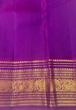 Load image into Gallery viewer, Classic Lemon Yellow &amp; Vadamalli 2gm Zari Elegance Kanchipuram Handloom Silk Saree SS27532
