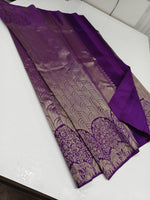 Load image into Gallery viewer, Classic Vadamalli 2gm Zari Elegance Kanchipuram Handloom Silk Saree SS25300

