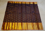 Load image into Gallery viewer, Classic Coffee Brown &amp; Mermalade Orange 2gm Zari Elegance Kanchipuram Handloom Silk Saree SS28455
