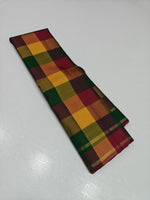 Load image into Gallery viewer, Classic Multicolored Checker 2gm Zari Elegance Kanchipuram Handloom Silk Saree SS28280
