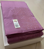 Load image into Gallery viewer, Classic Shimmer Lilac Double Warp Handloom Soft Silk Saree SS27875
