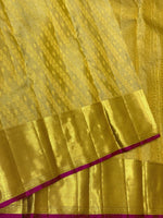 Load image into Gallery viewer, Classic Moss Green &amp; Jam Purple 2gm Zari Kanchipuram Handloom Silk Saree SS25617
