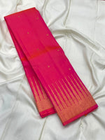 Load image into Gallery viewer, Classic Scarlet Rose 2gm Zari Elegance Kanchipuram Handloom Silk Saree SS27952
