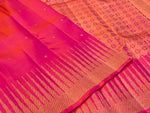 Load image into Gallery viewer, Classic Scarlet Rose 2gm Zari Elegance Kanchipuram Handloom Silk Saree SS27952

