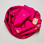 Load image into Gallery viewer, Classic Fuchsia Pink Elegance Handloom Soft Silk Saree SS24143
