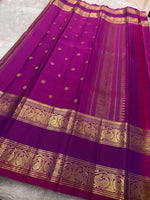 Load image into Gallery viewer, Classic Vadamalli Elegance Kanchipuram Handloom Silk Saree SS24541
