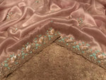 Load image into Gallery viewer, Classic Light Pink Elegance Tissue Organza Silk Saree SS25695

