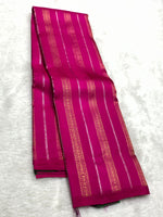 Load image into Gallery viewer, Classic Deep Pink &amp; Green 2gm Zari Kanchipuram Handloom Silk Saree SS25850
