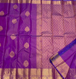 Load image into Gallery viewer, Classic Vadamalli Purple 2gm Zari Elegance Kanchipuram Handloom Silk Saree SS24807
