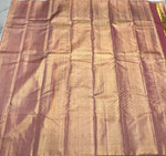 Load image into Gallery viewer, Classic Pastel Pink 2gm Zari Bridal Elegance Kanchipuram Handloom Silk Saree SS24391
