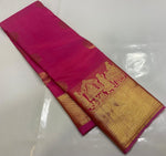 Load image into Gallery viewer, Classic Magenta Elegance Kanchipuram Handloom Silk Saree SS23777
