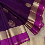 Load image into Gallery viewer, Classic Wine Red Elegance Kanchipuram Handloom Silk Saree SS27654
