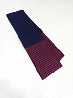 Load image into Gallery viewer, Classic Navy Blue &amp; Onion Pink 2gm Vintage Elegance Kanchipuram Handloom Silk Saree SS27075
