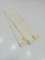 Load image into Gallery viewer, Classic Butter Cream 2gm Zari Elegance Kanchipuram Handloom Silk Saree SS27078
