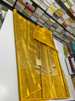 Load image into Gallery viewer, Classic Golden Yellow Bridal Elegance Kanchipuram Handloom Silk Saree SS24675
