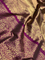 Load image into Gallery viewer, Classic Wine Red Bridal Elegance Kanchipuram Handloom Silk Saree SS26882
