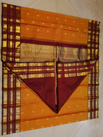 Load image into Gallery viewer, Classic Marmalade Orange &amp; Maroon 2gm Zari Elegance Kanchipuram Handloom Silk Saree SS28201

