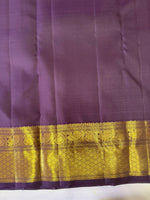 Load image into Gallery viewer, Classic Chocolate Brown Elegance Kanchipuram Handloom Silk Saree SS27164
