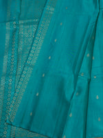 Load image into Gallery viewer, Classic Sea Green 1gm Zari Elegance Kanchipuram Handloom Silk Saree SS27960
