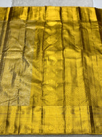 Load image into Gallery viewer, Classic Gold 2gm Zari Bridal Elegance Kanchipuram Handloom Silk Saree SS24820
