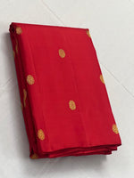 Load image into Gallery viewer, Classic Scarlet Red 2gm Zari Kanchipuram Handloom Silk Saree SS26210
