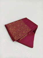 Load image into Gallery viewer, Classic Ruby Pink 2gm Zari Kanchipuram Handloom Silk Saree SS25941
