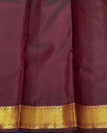 Load image into Gallery viewer, Classic Neon Green &amp; Maroon 2gm Zari Elegance Kanchipuram Handloom Silk Saree SS24613
