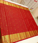 Load image into Gallery viewer, Classic Reddish Maroon 2gm Zari Bridal Elegance Kanchipuram Handloom Silk Saree SS24594
