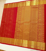 Load image into Gallery viewer, Classic Reddish Maroon 2gm Zari Bridal Elegance Kanchipuram Handloom Silk Saree SS24594
