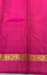 Load image into Gallery viewer, Classic Shaded Grey &amp; Dark Pink 2gm Zari Elegance Kanchipuram Handloom Silk Saree SS24805
