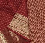 Load image into Gallery viewer, Classic Crimson Red Kanchipuram Handloom Silk Saree SS25508
