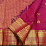 Load image into Gallery viewer, Classic Berry Pink 1gm Zari Kanchipuram Handloom Silk Saree SS25853
