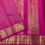 Load image into Gallery viewer, Classic Deep Pink 2gm Zari Vaira Oosi Elegance Kanchipuram Handloom Silk Saree SS27523
