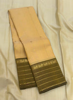 Load image into Gallery viewer, Classic Corn Yellow &amp; Olive Mustard 1gm Zari Elegance Kanchipuram Handloom Silk Saree SS28027
