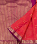 Load image into Gallery viewer, Classic Crimson Red Elegance Kanchipuram Handloom Silk Saree SS28040

