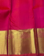 Load image into Gallery viewer, Classic Pinkish Orange 2gm Zari Bridal Elegance Kanchipuram Handloom Silk Saree SS28029
