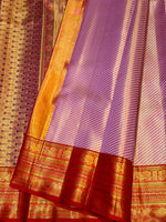 Load image into Gallery viewer, Classic Baby Pink Bridal Elegance Kanchipuram Handloom Silk Saree SS28051
