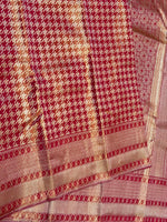 Load image into Gallery viewer, Classic Golden Brick Red Bridal Elegance Kanchipuram Handloom Silk Saree SS28057
