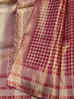 Load image into Gallery viewer, Classic Golden Brick Red Bridal Elegance Kanchipuram Handloom Silk Saree SS28057
