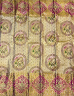 Load image into Gallery viewer, Classic Deep Ruby Pink &amp; Gold 2gm Zari Meenakari Designer Brocade Bridal Elegance Kanchipuram Handloom Silk Saree SS28408
