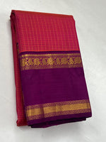 Load image into Gallery viewer, Classic Crayola Red &amp; Vadamalli 2gm Zari Elegance Kanchipuram Handloom Silk Saree SS28421
