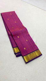 Load image into Gallery viewer, Classic Orchid Pink &amp; Violet Elegance Kanchipuram Handloom Silk Saree SS28498
