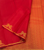 Load image into Gallery viewer, Classic Chilly Red 1gm Zari Bridal Elegance Kanchipuram Handloom Silk Saree SS28619
