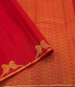 Load image into Gallery viewer, Classic Chilly Red 1gm Zari Bridal Elegance Kanchipuram Handloom Silk Saree SS28619
