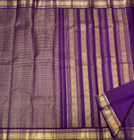 Load image into Gallery viewer, Classic Vadamalli 2gm Zari Vintage Checks Kanchipuram Handloom Silk Saree SS26160
