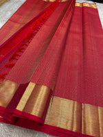Load image into Gallery viewer, Classic Berry Pink Kanchipuram Handloom Silk Saree SS26187
