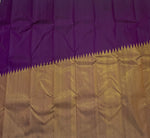Load image into Gallery viewer, Classic Antique Vadamalli Gold 1gm Rising Border Korvai Kanchipuram Handloom Silk Saree SS26161

