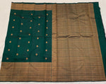 Load image into Gallery viewer, Sacramento Green Bridal Kalyana Pattu Handwoven Silk Saree SS5806
